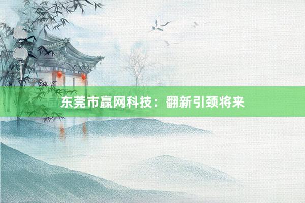 东莞市赢网科技：翻新引颈将来